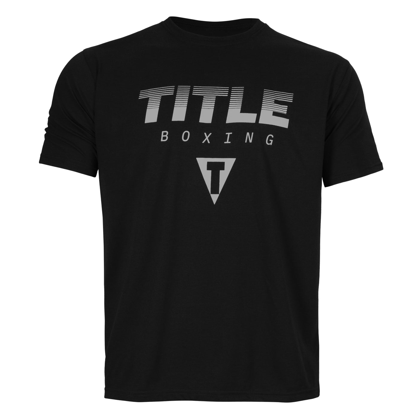 color:black::TITLE Boxing Streaked Print Tee main view
