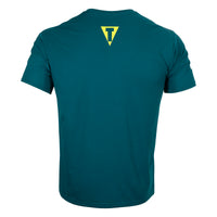variant:blue::TITLE Boxing Streaked Print Tee back view