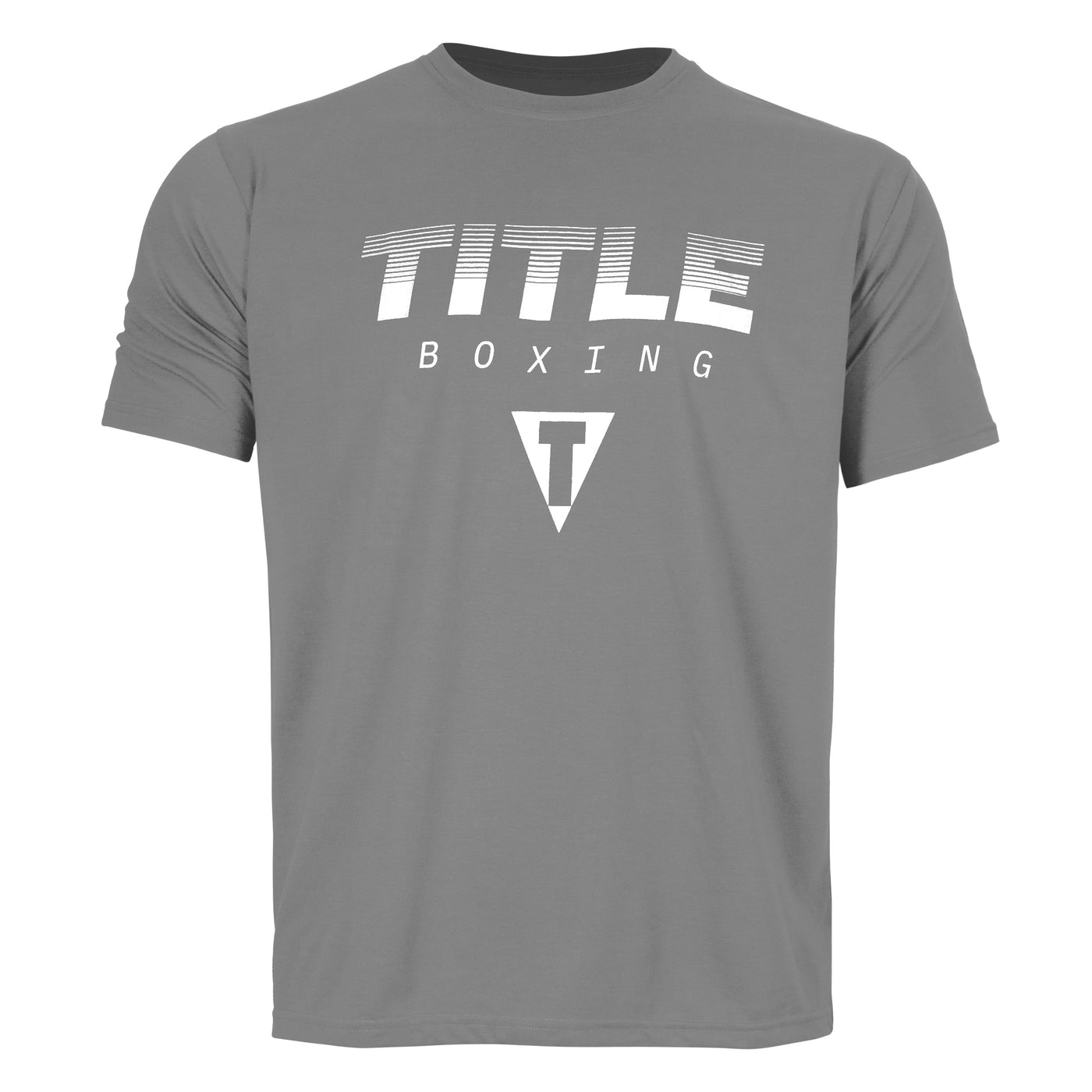 color:grey::TITLE Boxing Streaked Print Tee main view