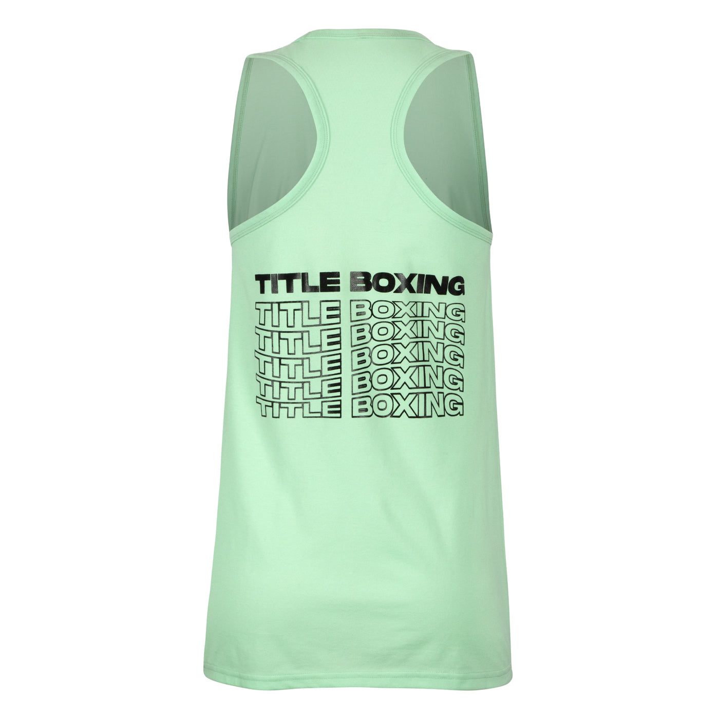 variant:green::TITLE Boxing Current Women's Tank back view