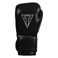 variant:black::TITLE Boxing Momentum Pro Bag Gloves single glove back view