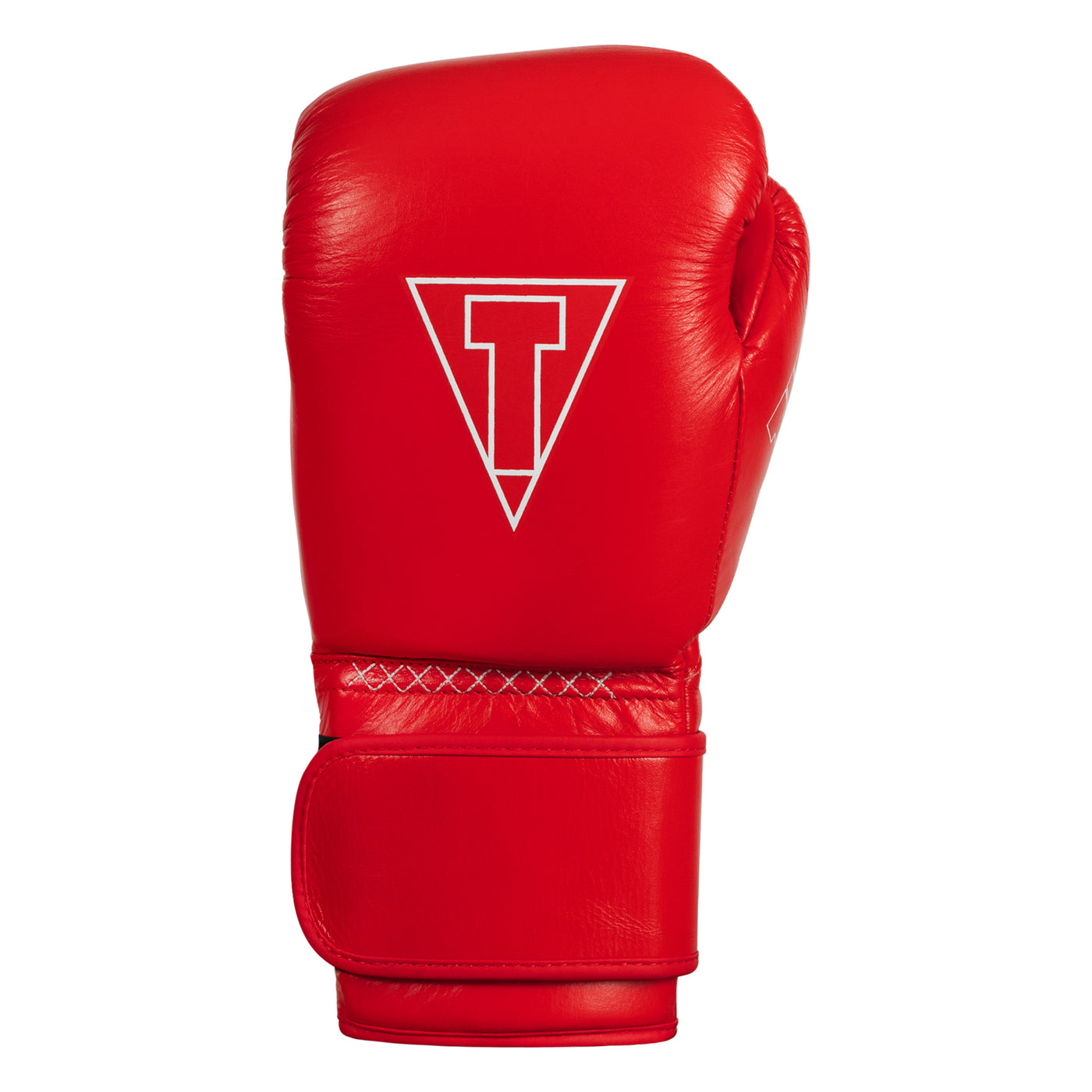 variant:red::TITLE Boxing Momentum Pro Bag Gloves single glove back view