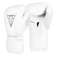 variant:white::TITLE Boxing Momentum Pro Bag Gloves side by side view