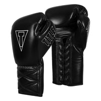 variant:black::TITLE Boxing Momentum Pro Sparring Gloves side by side view
