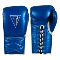 color:blue/silver::TITLE Boxing Momentum Pro Sparring Gloves main view