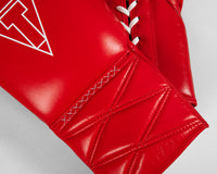 variant:red::TITLE Boxing Momentum Pro Sparring Gloves closeup of gloves