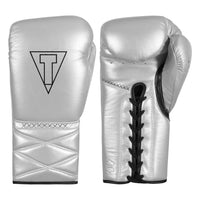 color:silver/black::TITLE Boxing Momentum Pro Sparring Gloves main view