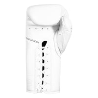 variant:white::TITLE Boxing Momentum Pro Sparring Gloves single glove palm view