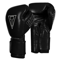 variant:black::TITLE Boxing Momentum Pro Training Gloves side by side view