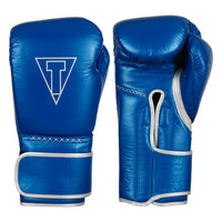 color:blue/silver::TITLE Boxing Momentum Pro Training Gloves main view