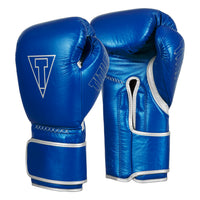 variant:blue/silver::TITLE Boxing Momentum Pro Training Gloves side by side view
