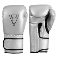 color:silver/black::TITLE Boxing Momentum Pro Training Gloves main view