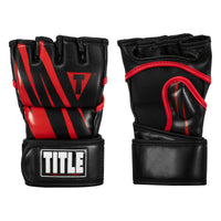 color:red/black::TITLE MMA Contender Training Gloves main view