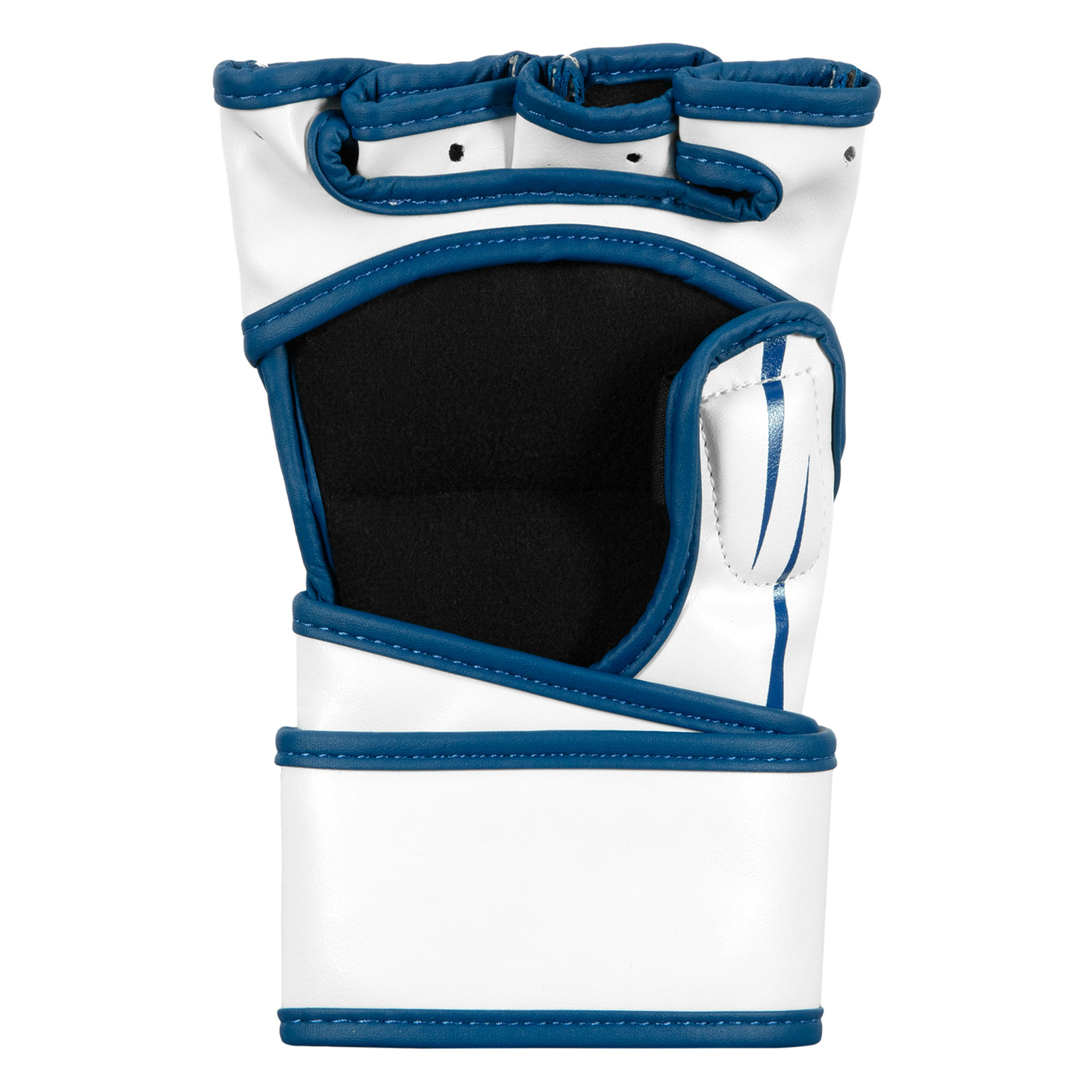 variant:blue/white::TITLE MMA Contender Training Gloves back view