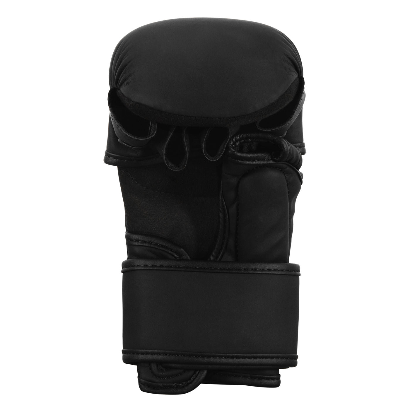 variant:black::TITLE MMA Striker Sparring Gloves back view