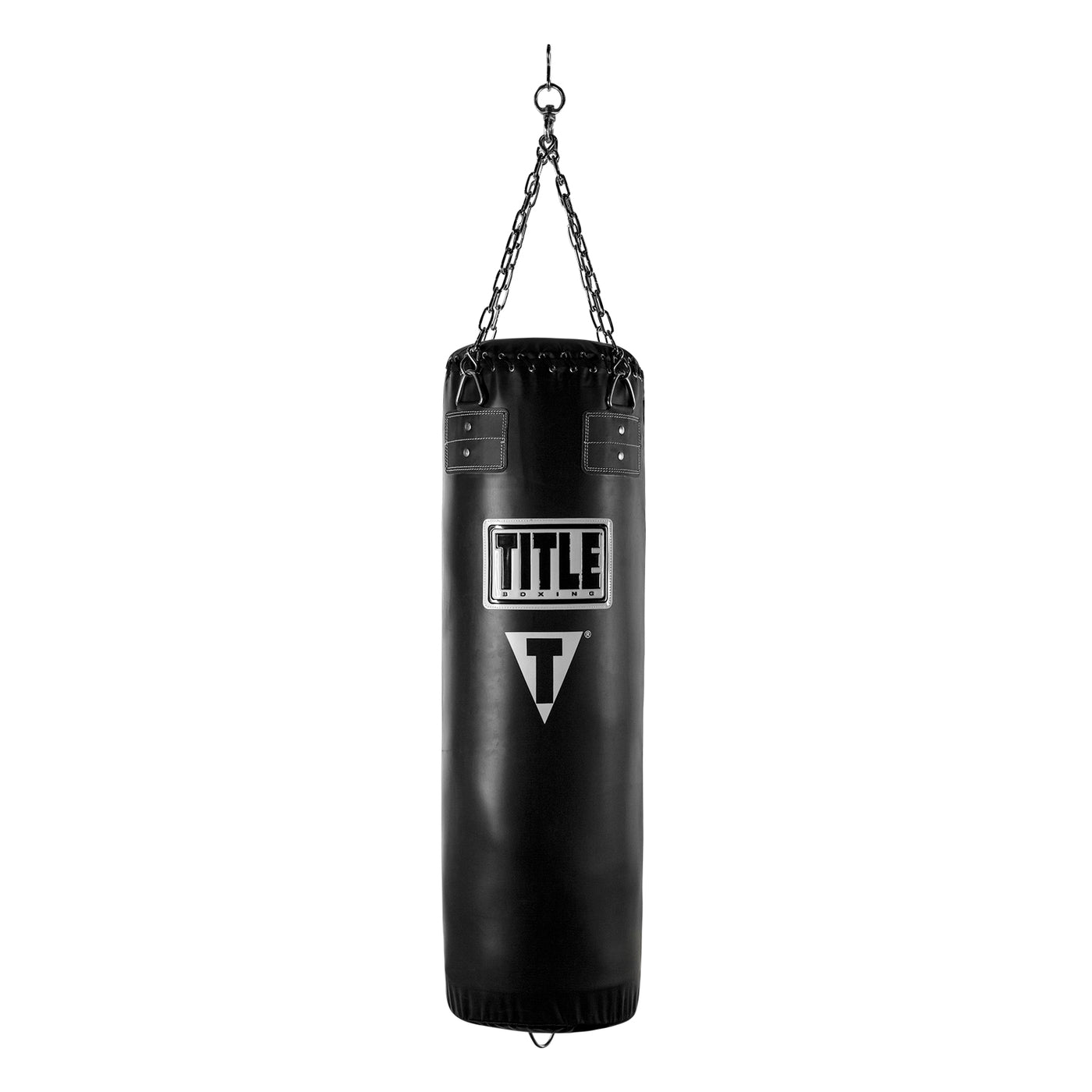 variant:lifestyle::TITLE Boxing Professional Choice 125lb Synthetic Leather Heavy Bag main view