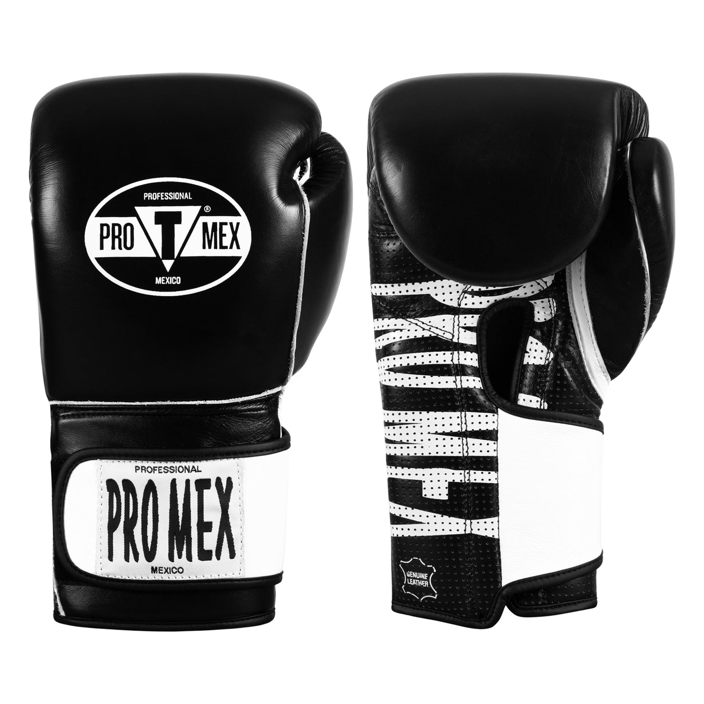 color:Black::Pro Mex Professional Edge Training Gloves main view