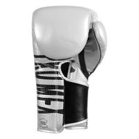 variant:Silver::Pro Mex Professional Edge Training Gloves single glove palm view