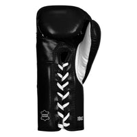 variant:Black/White::Pro Mex Combatiente Pro Fight Gloves  back view