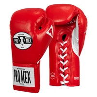 variant:Red/White::Pro Mex Combatiente Pro Fight Gloves side view