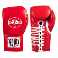 color:red::Pro Mex Professional Edge Lace Training/Sparring Boxing Gloves main view