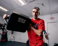 variant:Lifestyle::TITLE Boxing Square Punch and Kick Shield coach with shield