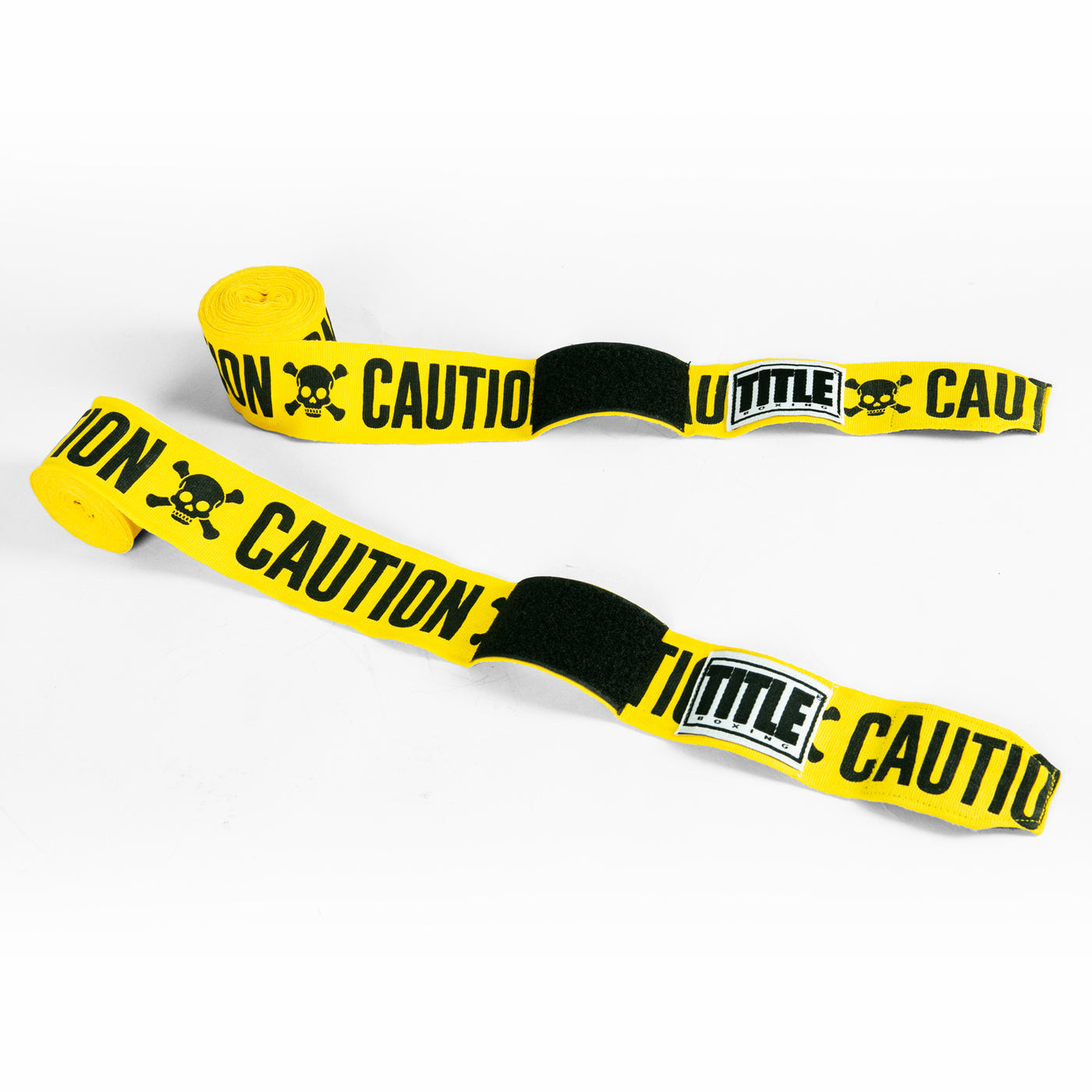 variant:caution::TITLE Boxing Print Mexican Style 180" Hand Wraps side by side unrolled