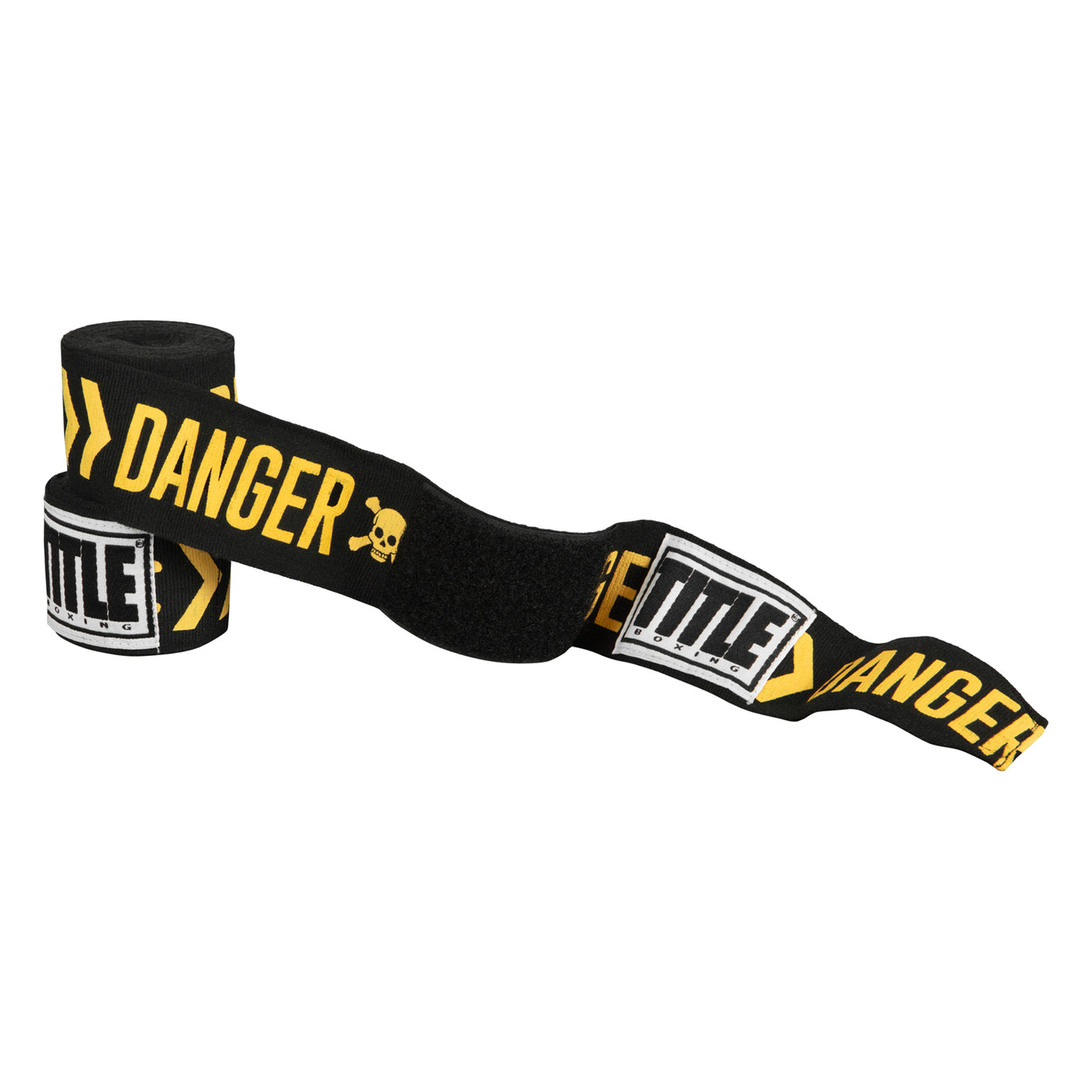 variant:danger::TITLE Boxing Print Mexican Style 180" Hand Wraps unrolled second view
