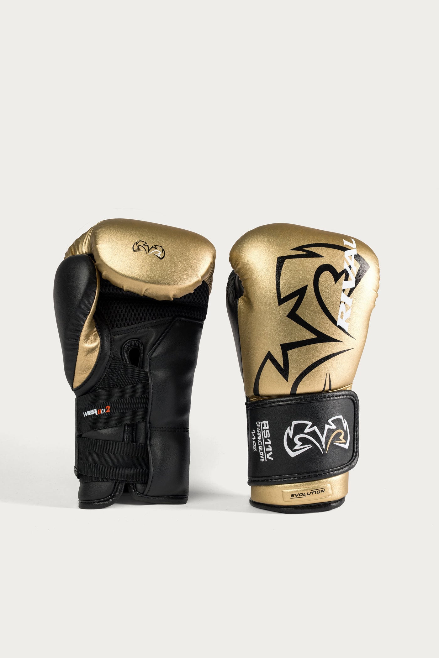 variant:Gold::A pair of Bestx MMA boxing gloves in black and metallic gold, displayed against a light gray background.