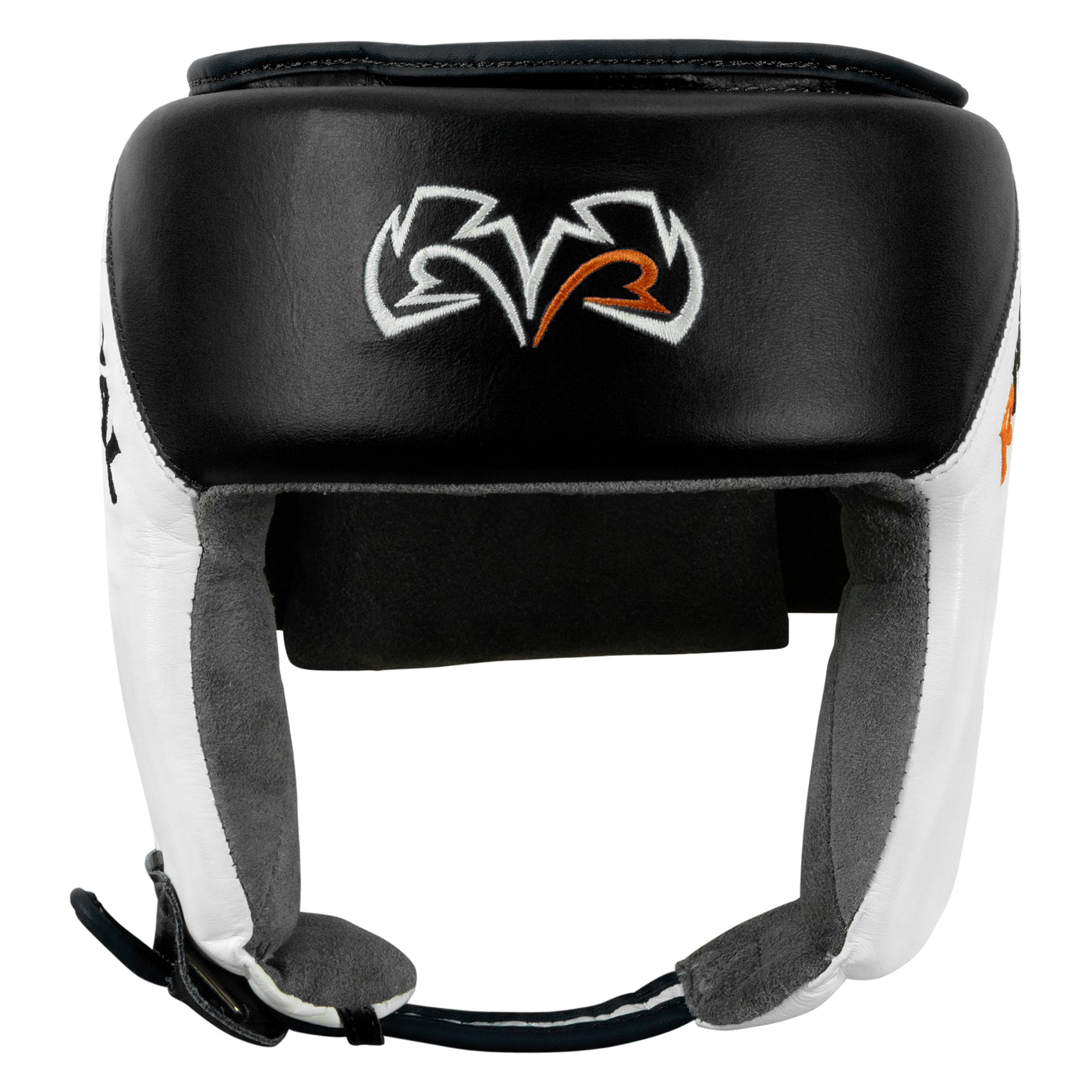 variant:black/white::Rival Boxing Amateur Competition Headgear front view