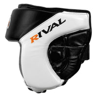 variant:black/white::Rival Boxing Amateur Competition Headgear side view