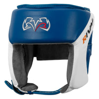 color:blue/white::Rival Boxing Amateur Competition Headgear main view
