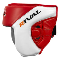 variant:red/white::Rival Boxing Amateur Competiton Headgear side view