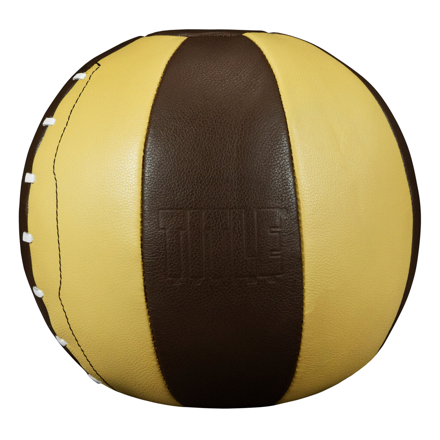 variant:lifestyle::TITLE Boxing Retro Leather Medicine Balls