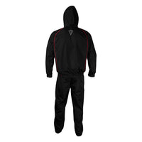 variant:lifestyle::TITLE Boxing Reign Rubberized Sauna Suit back view