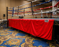 variant:red::TITLE Boxing Floor Level Ring Skirt 3.0 main view close up view