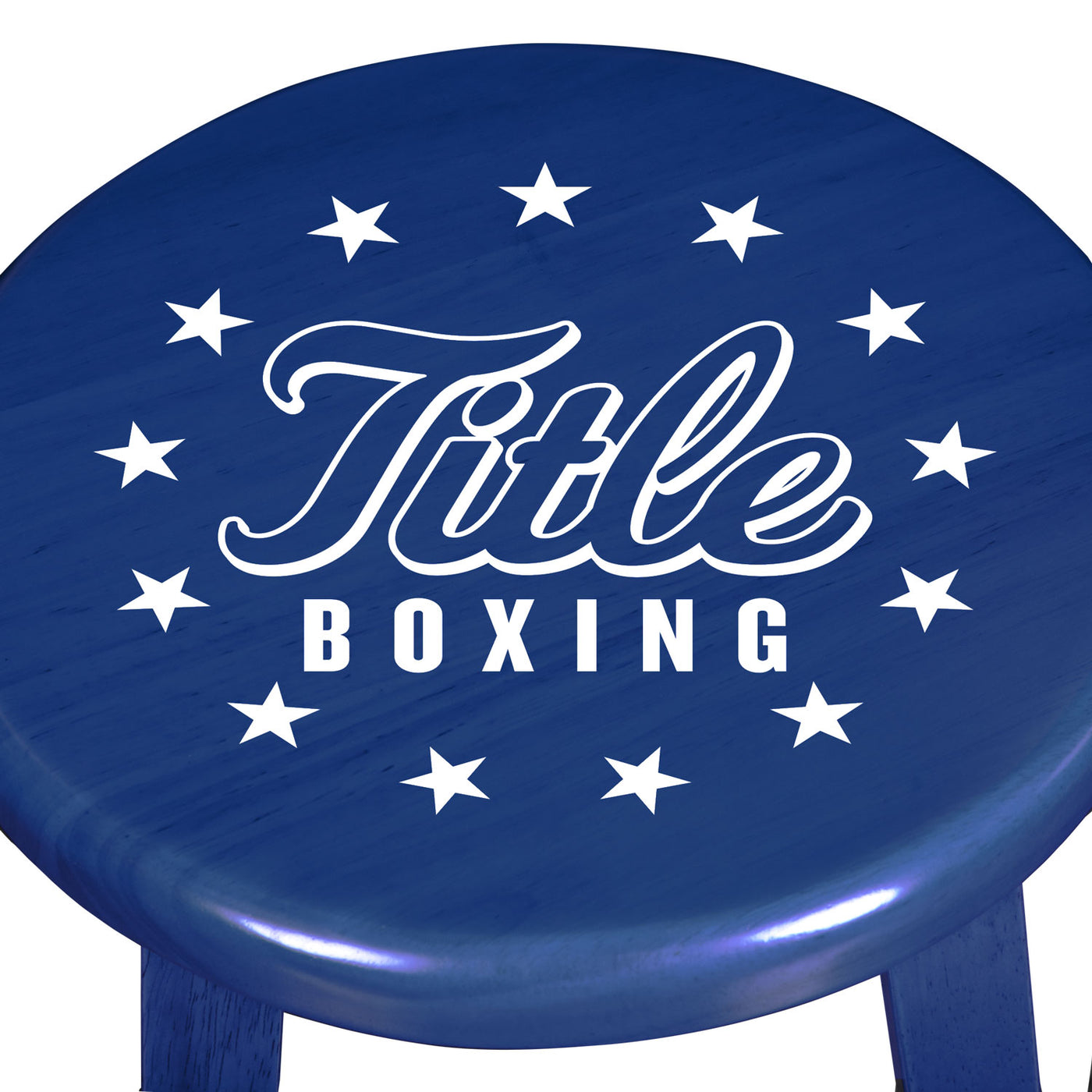 variant:blue::TITLE Boxing Ring Stool closeup of top