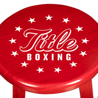 variant:red::TITLE Boxing Ring Stool closeup of top