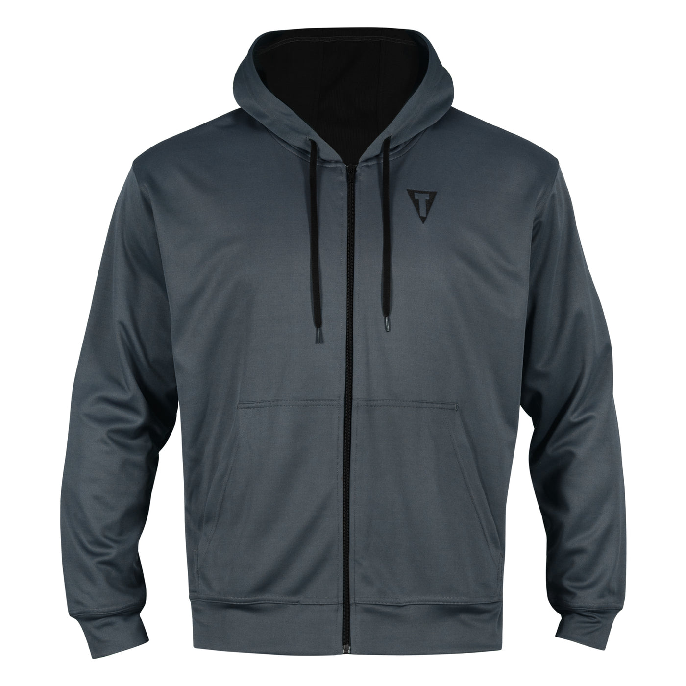 color:grey/black::TITLE Boxing Thermal Insulated Roadwork Hoodie main view