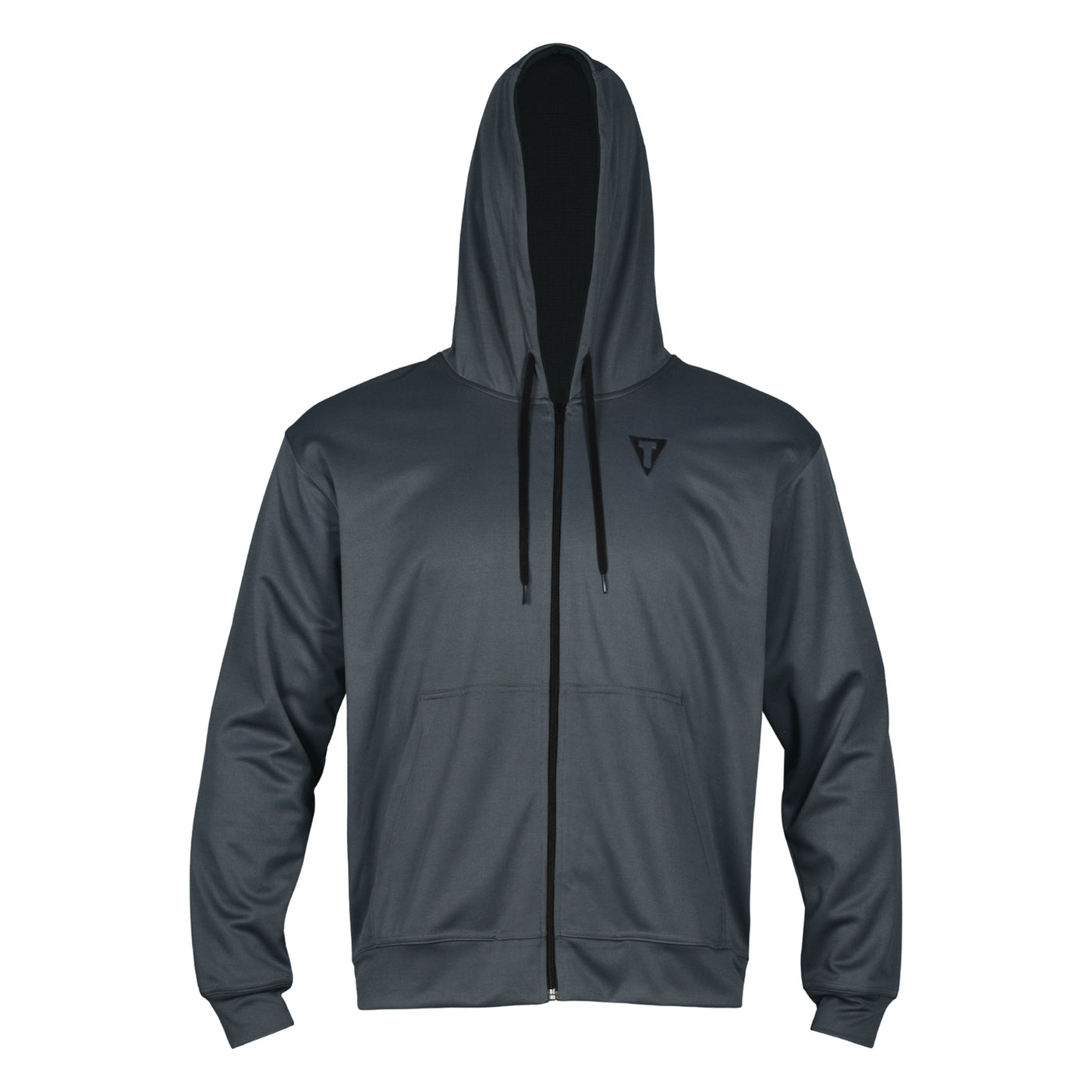 variant:grey/black::TITLE Boxing Thermal Insulated Roadwork Hoodie with hoodie up