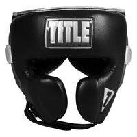 TITLE Boxing Royalty Leather Training Headgear