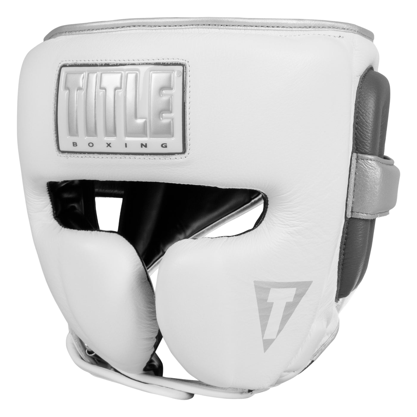 TITLE Boxing Royalty Leather Training Headgear