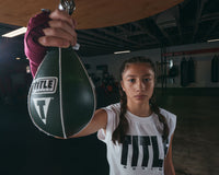 variant:4" x 7"::TITLE Boxing Super Speed Bags guy hitting speed bag