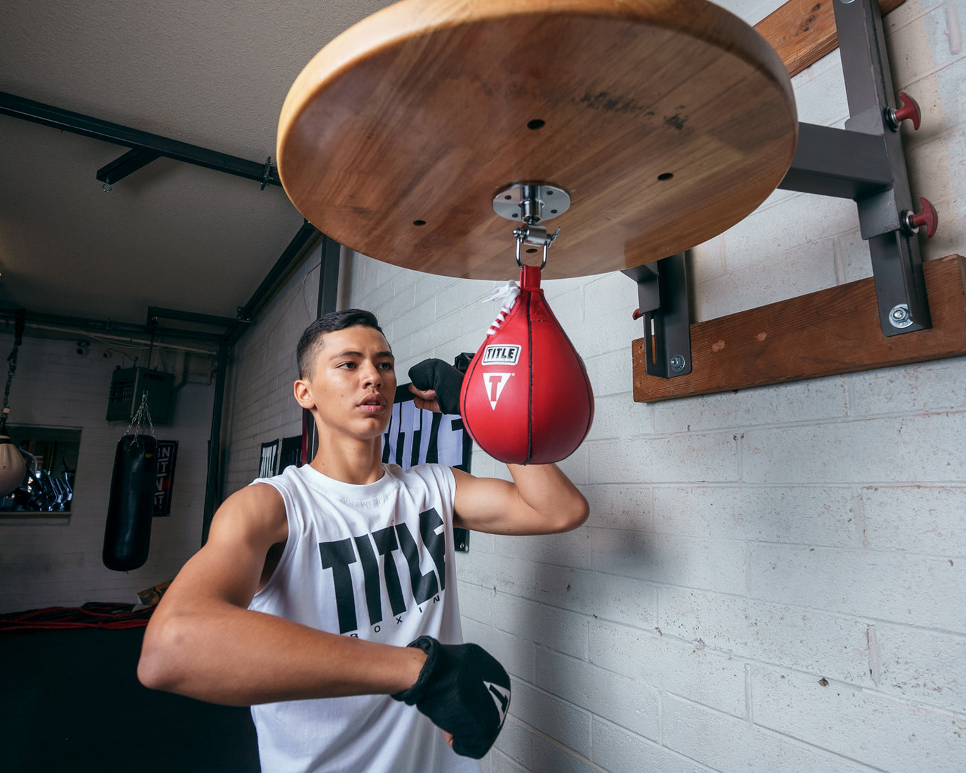 variant:6" x 9"::TITLE Boxing Super Speed Bags speed bag lifestyle