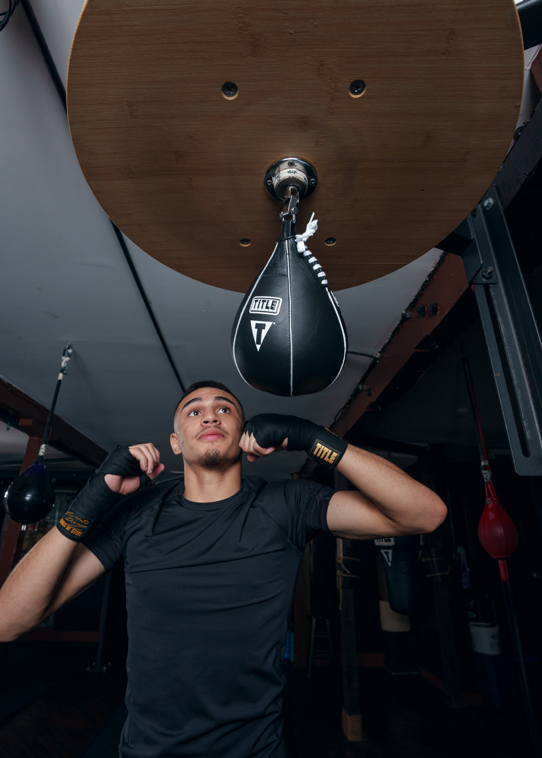 variant:7" x 10"::TITLE Boxing Super Speed Bags kid kitting speed bag swinging bag