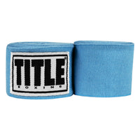 color:columbia blue::TITLE Boxing Select 180" Semi Elastic Mexican Hand Wraps main view