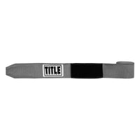 variant:grey::TITLE Boxing Select 180" Semi Elastic Mexican Hand Wraps unrolled view