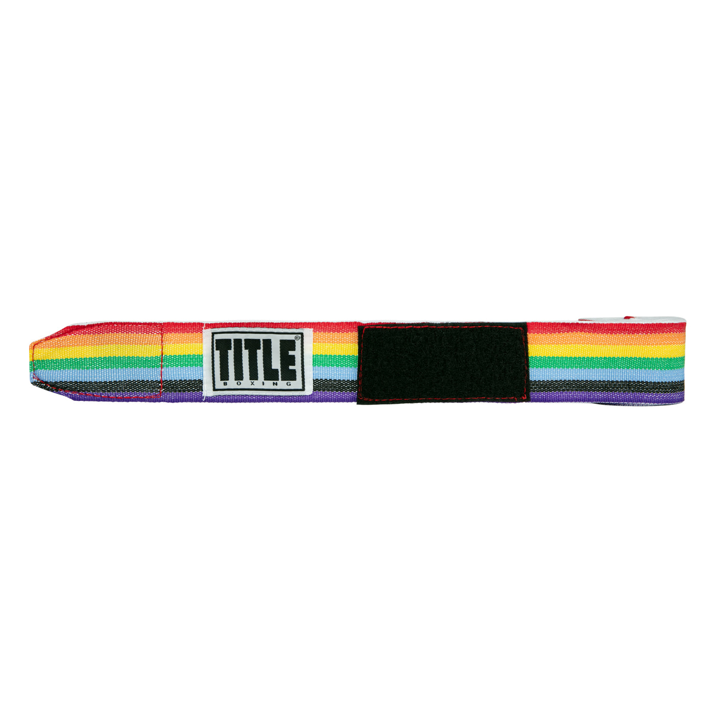 variant:rainbow::TITLE Boxing Select 180" Semi Elastic Mexican Hand Wraps unrolled view