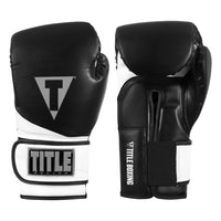 color:black/white::TITLE Boxing Swift Bag Gloves main view