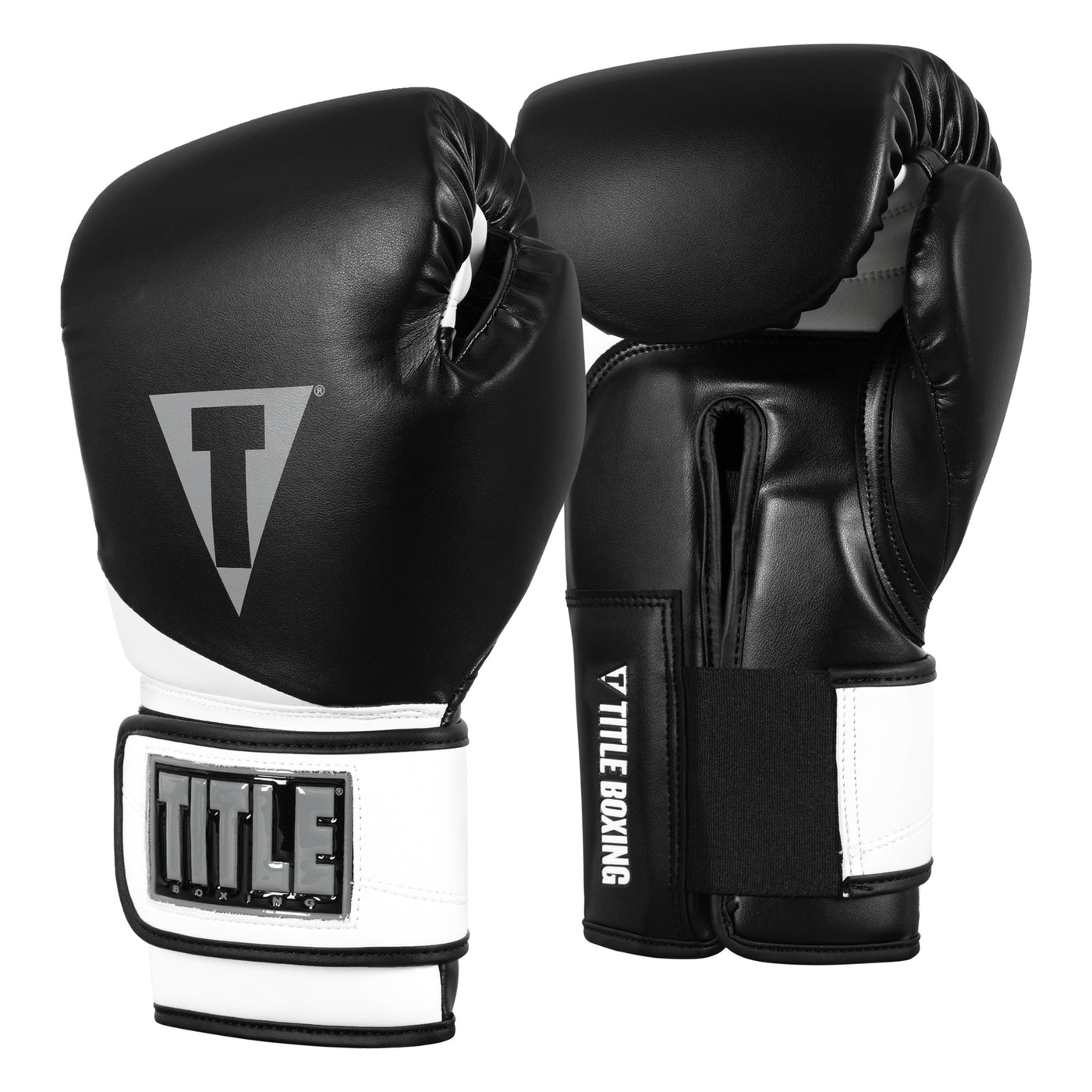 variant:black/white::TITLE Boxing Swift Bag Gloves side view